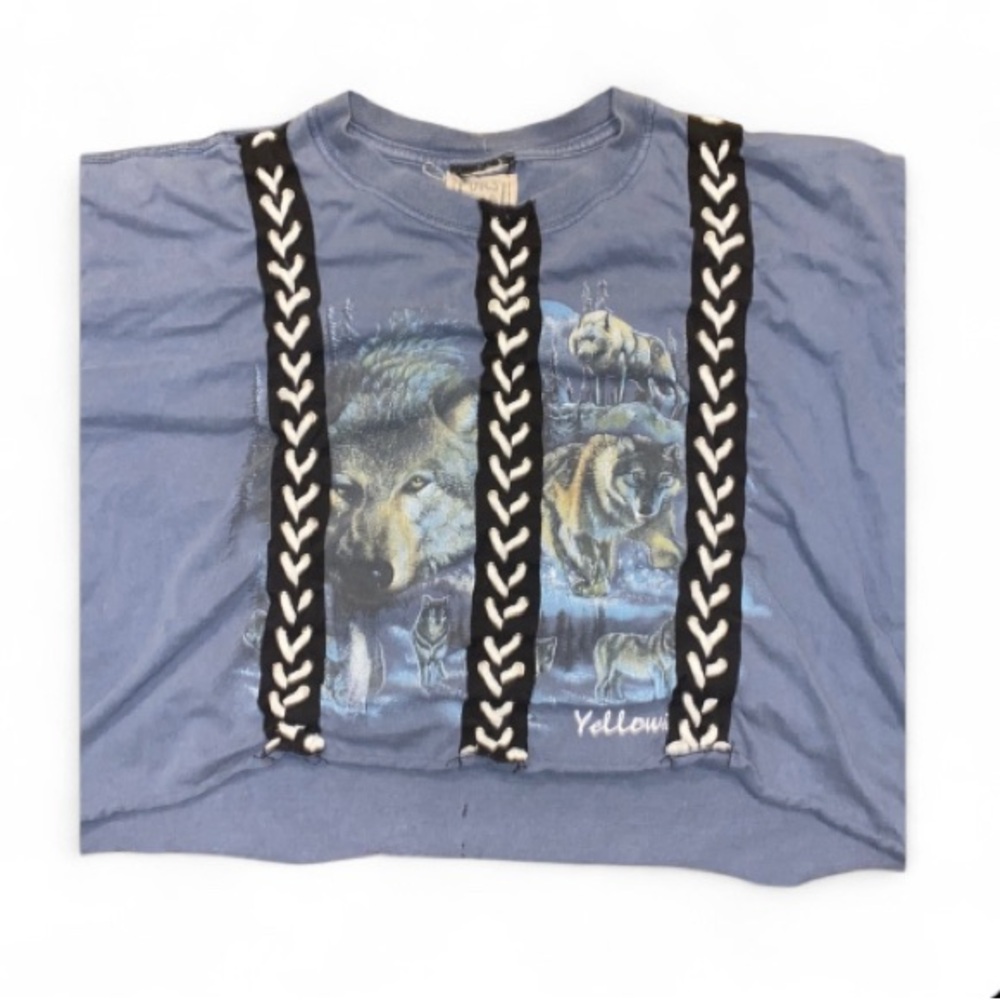 LF Furst of a Kind Wolf Cropped Oversized Tee